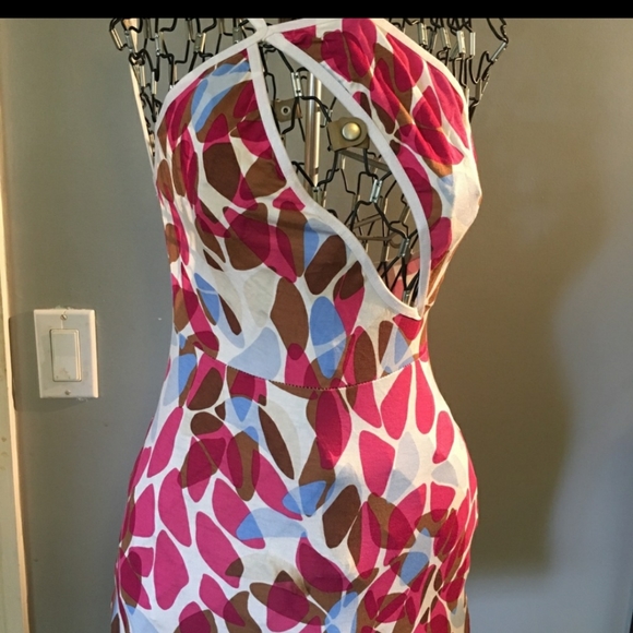 Sexy One Sleeved Cut out Mini Dress - Picture 3 of 4